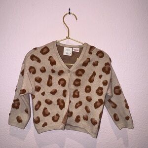 Zara Baby Girl Animal Print Sweater